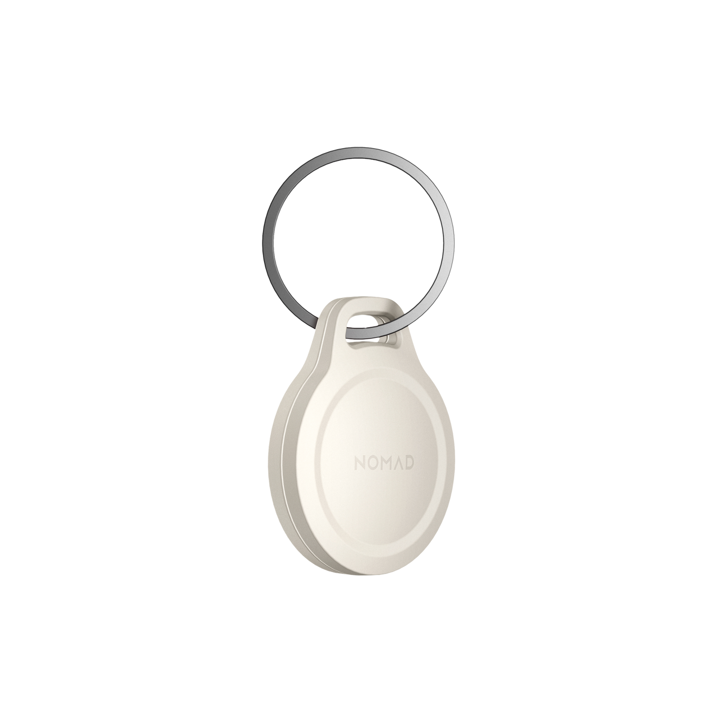 Nomad Rugged AirTag Keychain - Driftwood