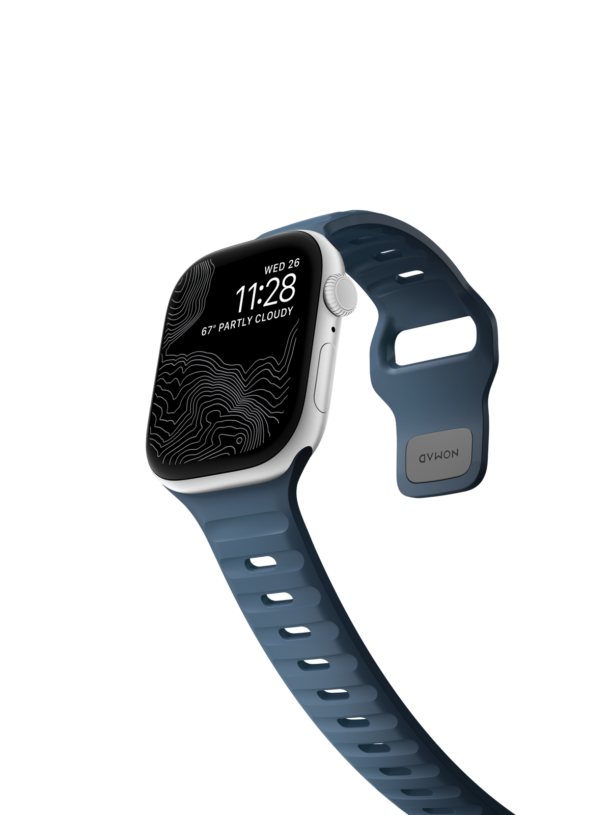 Nomad Sport Band V2 - 41/42mm - Cascade Blue