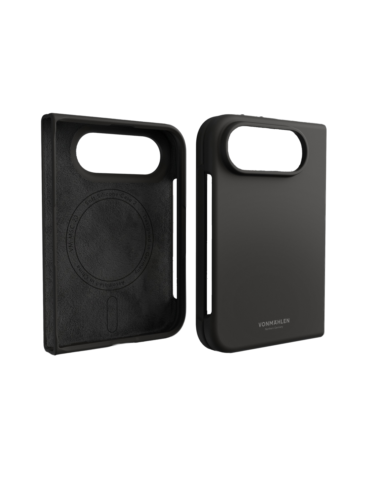 Vonmählen Soft Silicone Case for iPhone Duo - Black