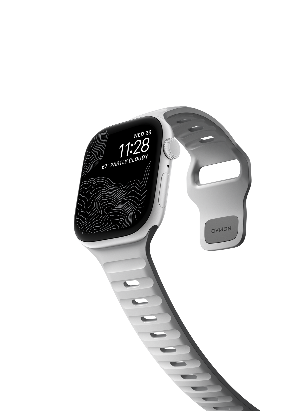 Nomad Sport Band V2 - 41/42mm - Lunar Grey