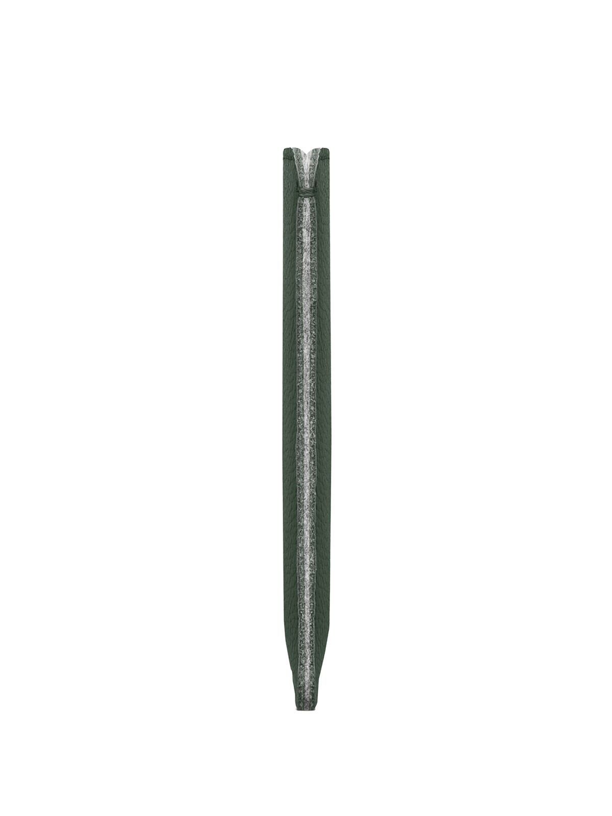 Woolnut Leather Sleeve for Passport - Green