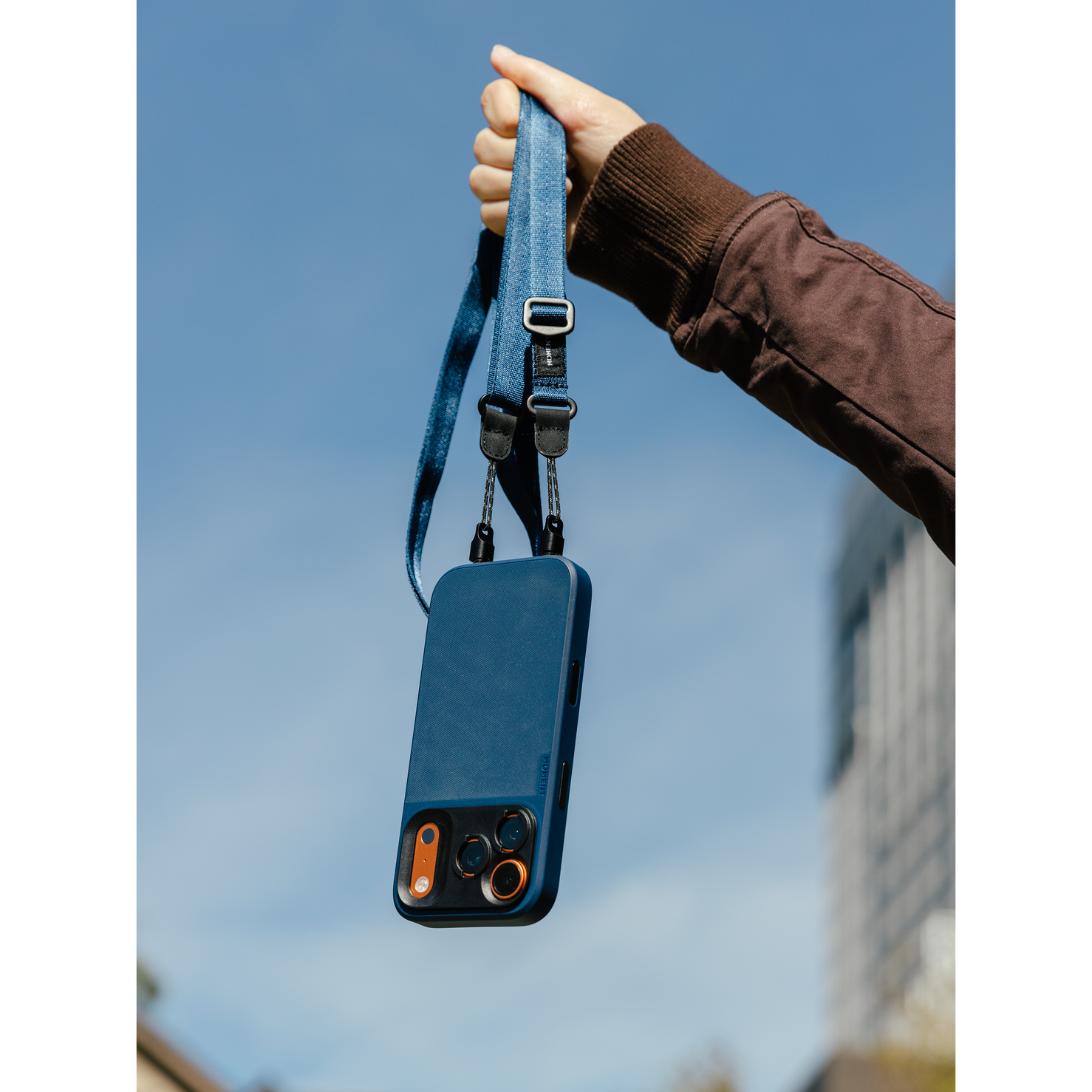 Moment Mobile Adjustable Crossbody Strap - Indigo