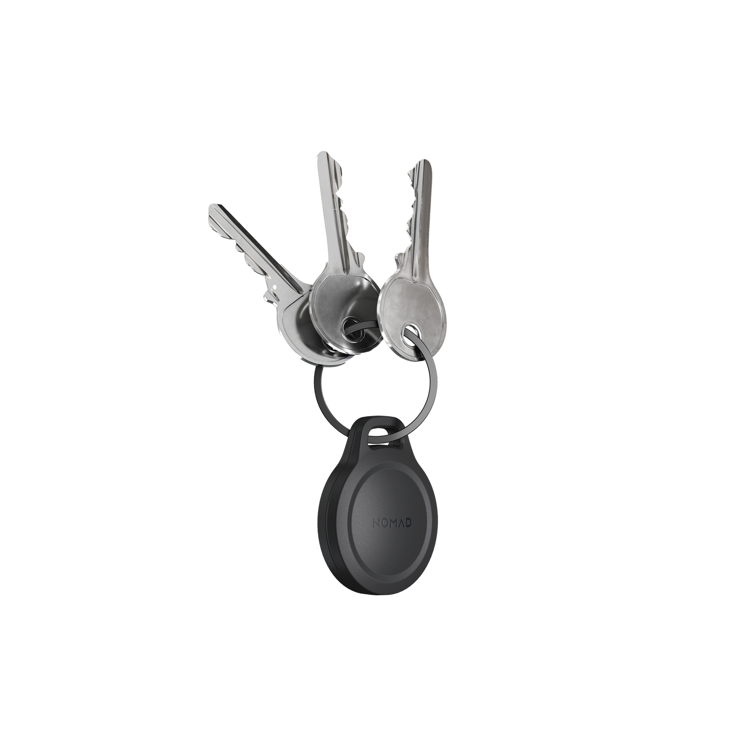Nomad Rugged AirTag Keychain - Black