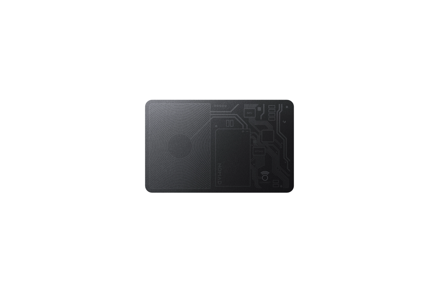 Nomad Tracking Card Air v2 for - Black - Apple (Find My)