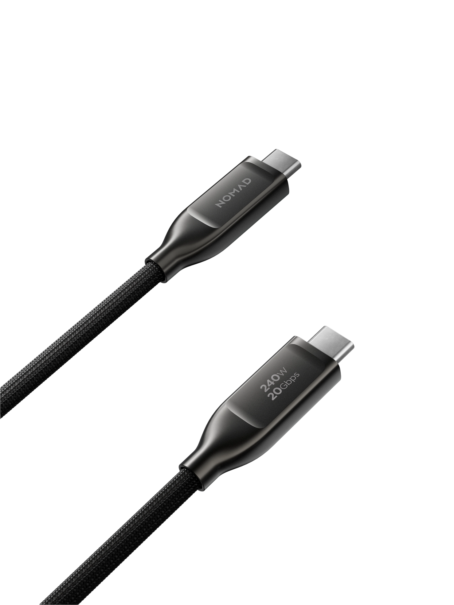 Nomad USB-C Data Kevlar Cable - 0.3M - Carbide