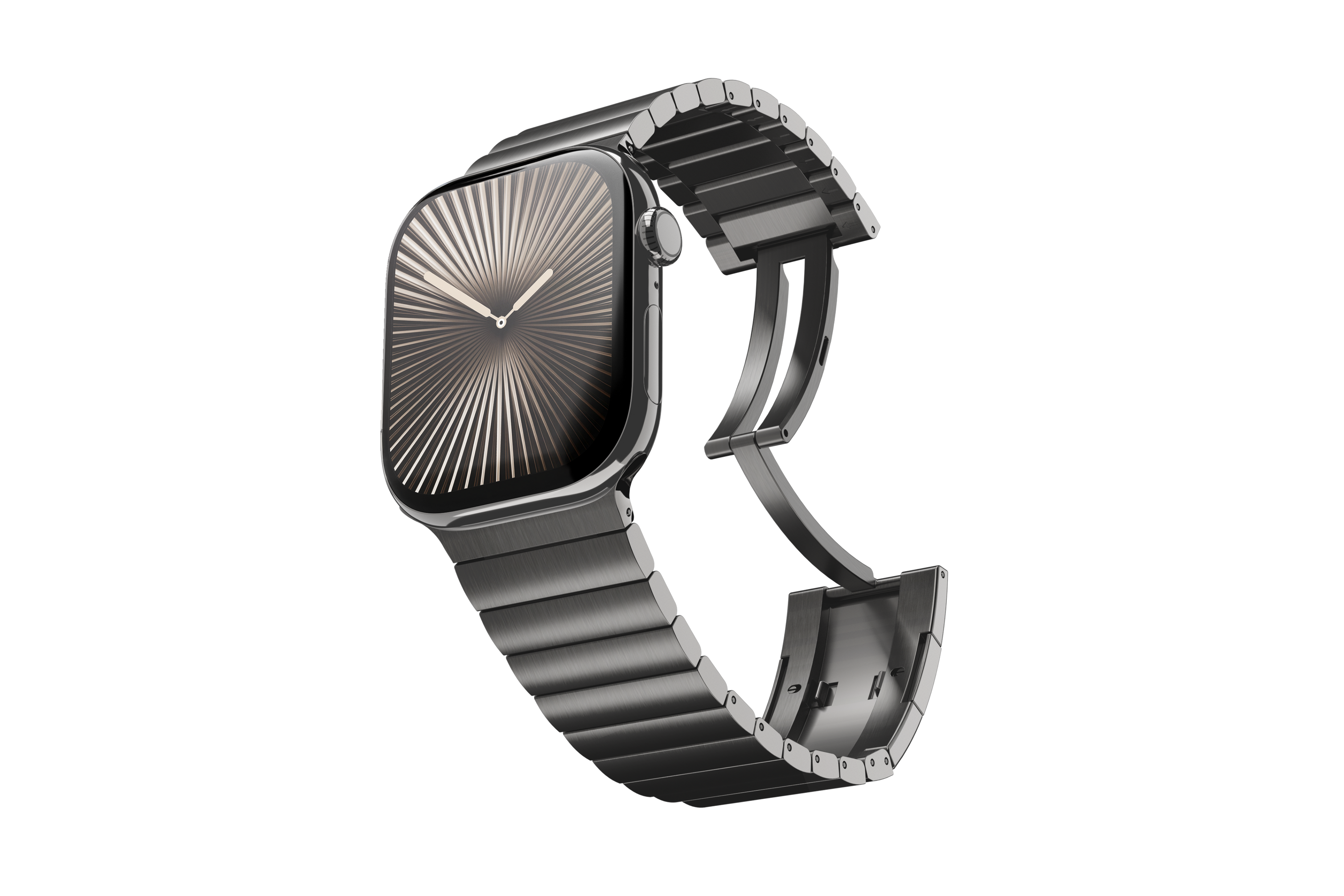 Vonmahlen Stainless Steel Link Bracelet Pro - 46/49mm - Granite Grey