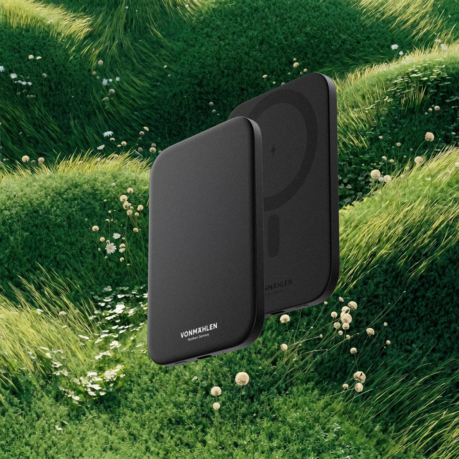 Vonmahlen Evergreen Mag 3,000 mAh 7.5W Power Bank - Black