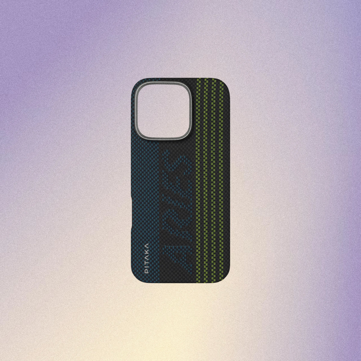 Pitaka x Aries Luminous Tactile Woven Case for iPhone 16 Pro - Credit Card