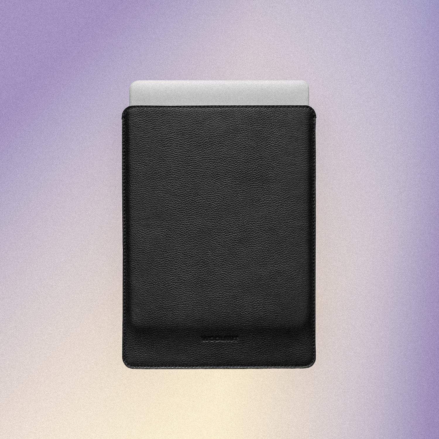 Woolnut Leather Sleeve for 14" MacBook Pro - Black