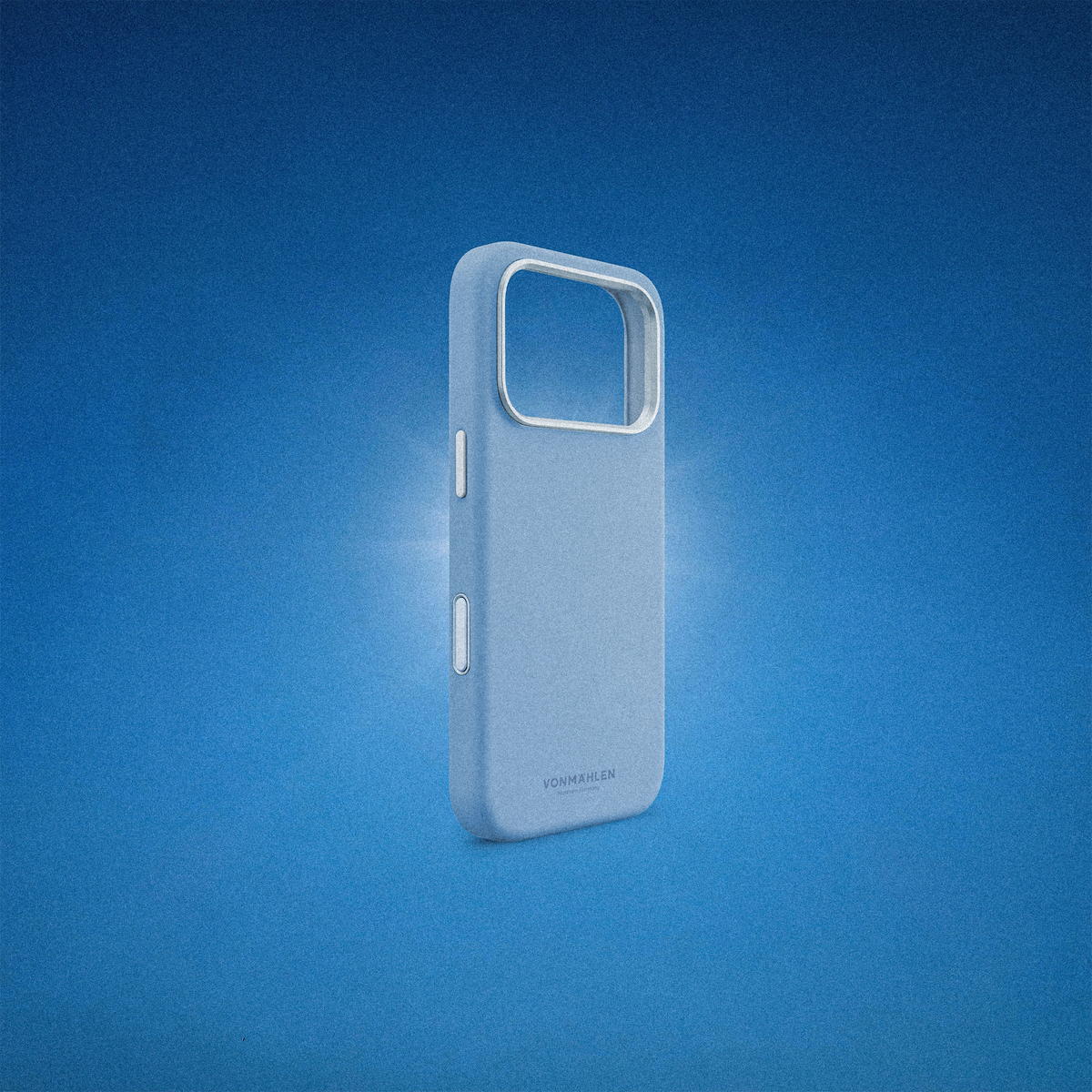 Vonmählen Soft Silicone Case for iPhone 18 Pro - Light Blue