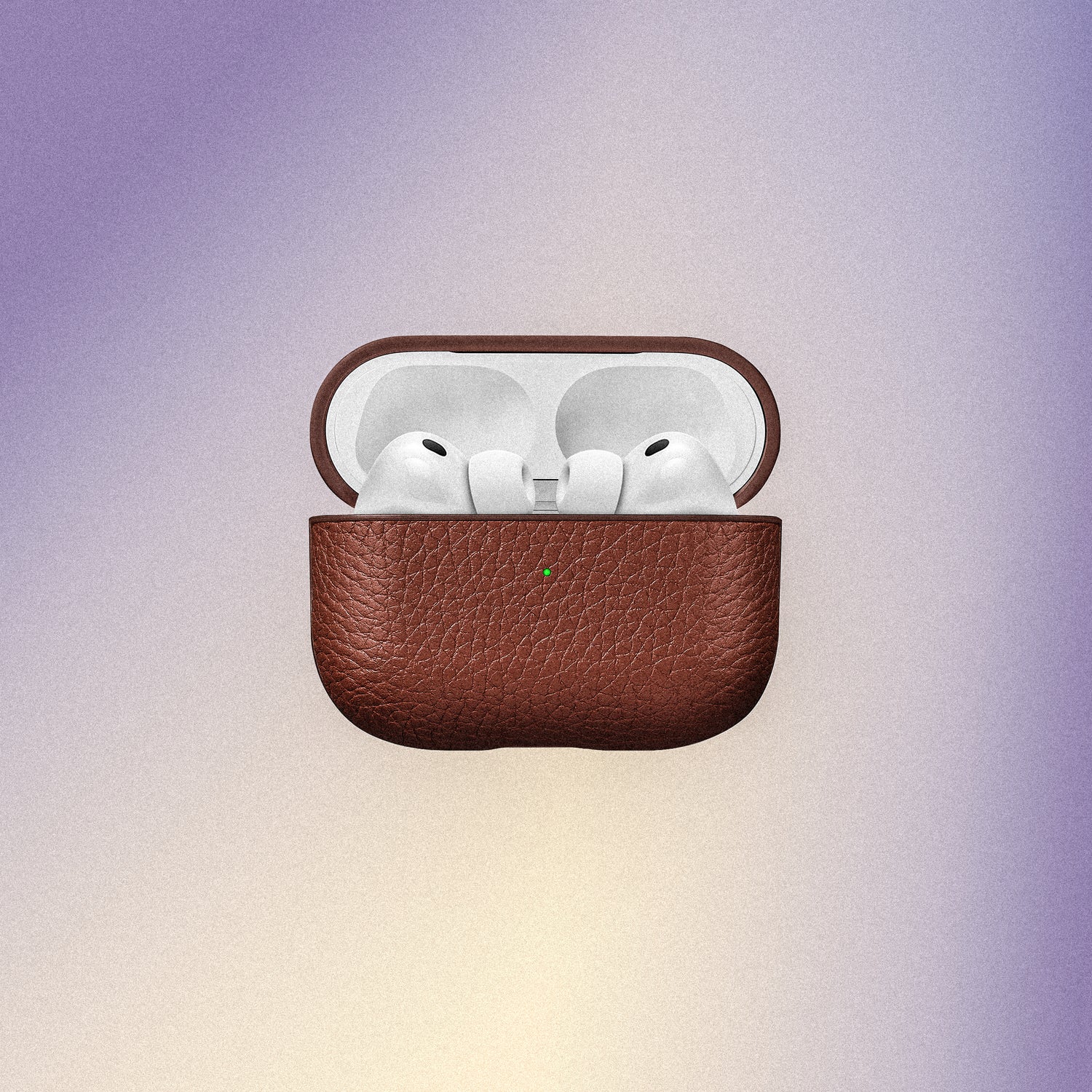 Woolnut Leather Case for AirPods Pro 3 - Cognac