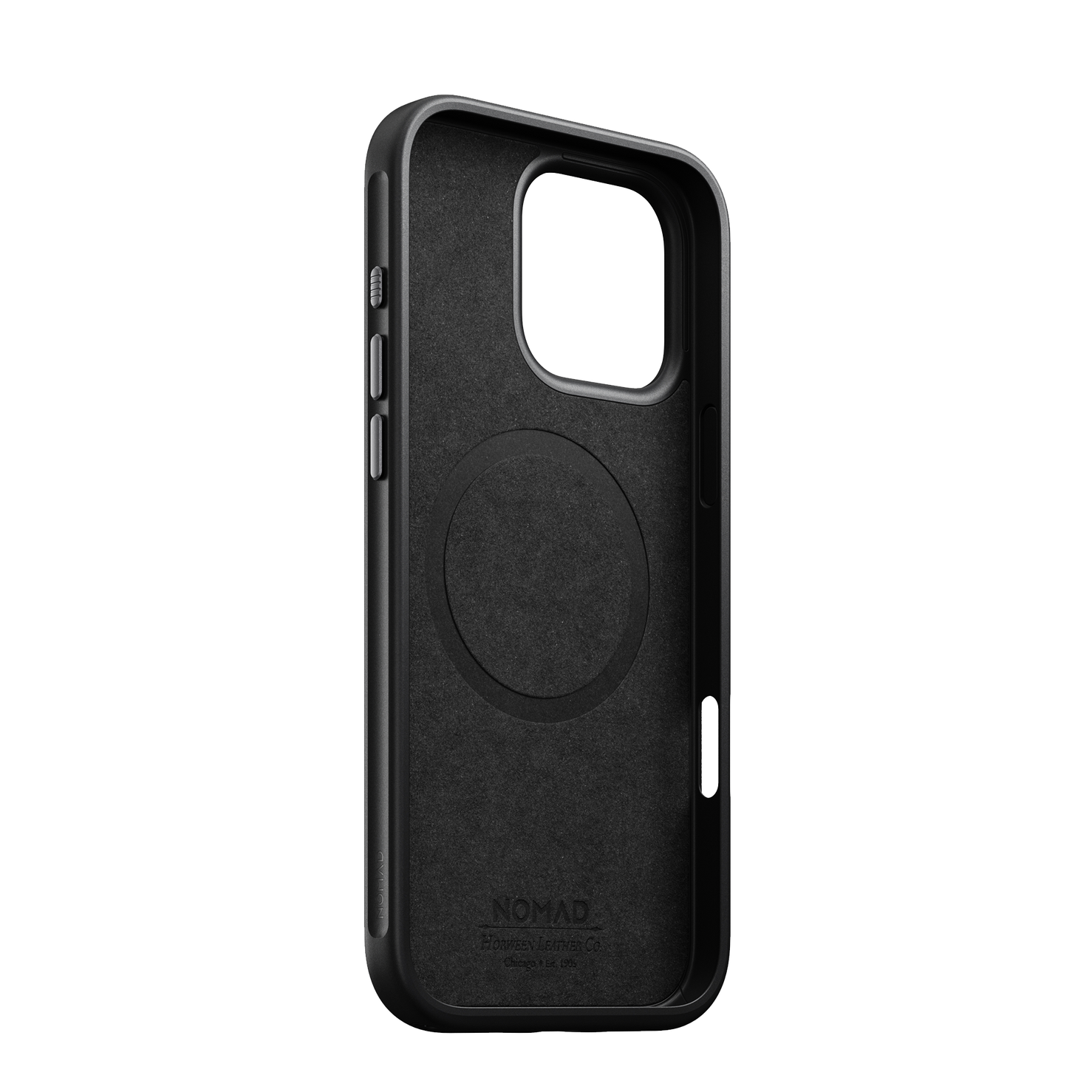 Nomad Modern Leather Case with Horween Leather for iPhone 16 Pro Max - Rustic Brown