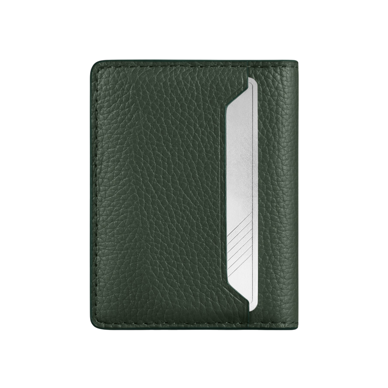 Woolnut Leather Wallet - Green