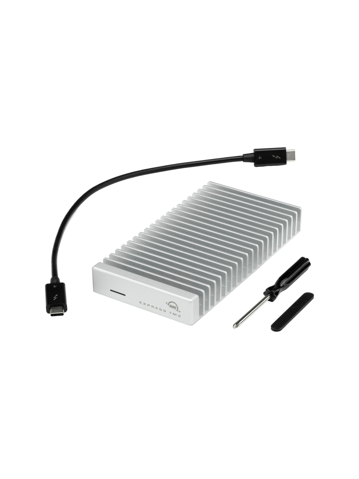 OWC Express 1M2 USB4 (80Gb/s) Bus-Powered Portable Storage Solution - 1TB NVMe SSD