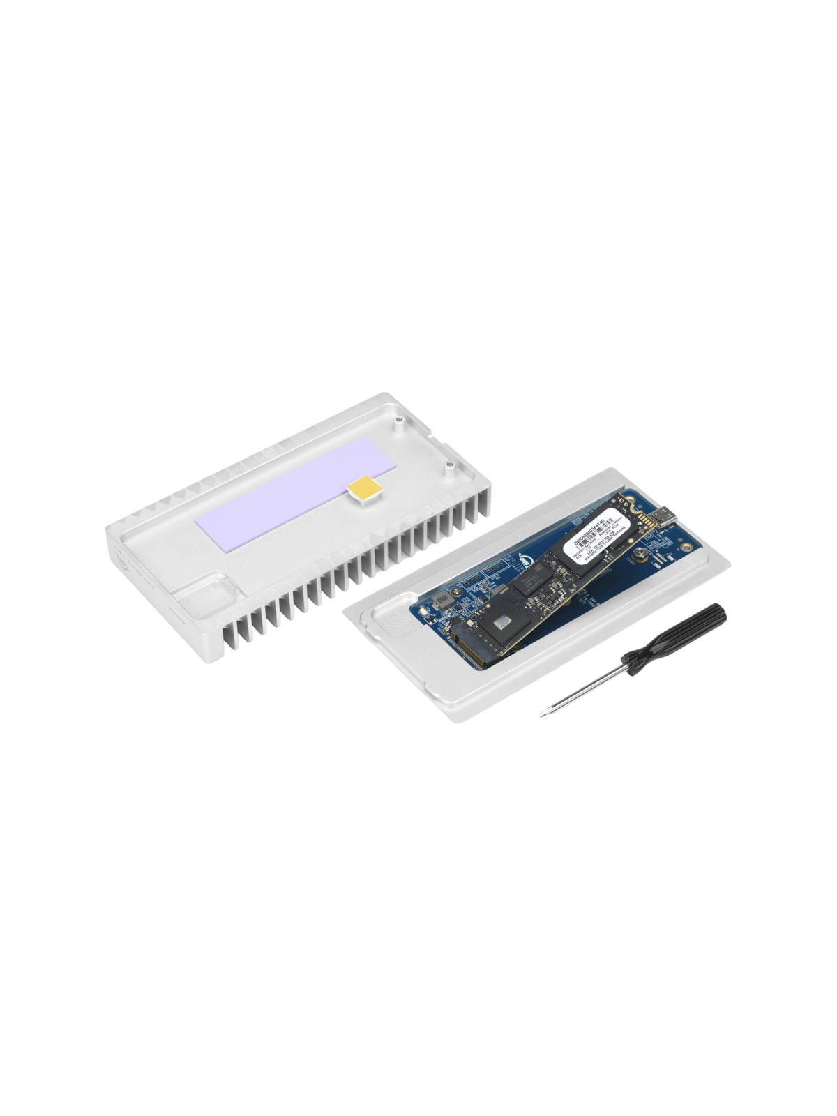 OWC Express 1M2 USB4 (80Gb/s) Bus-Powered Portable Storage Solution - 1TB NVMe SSD