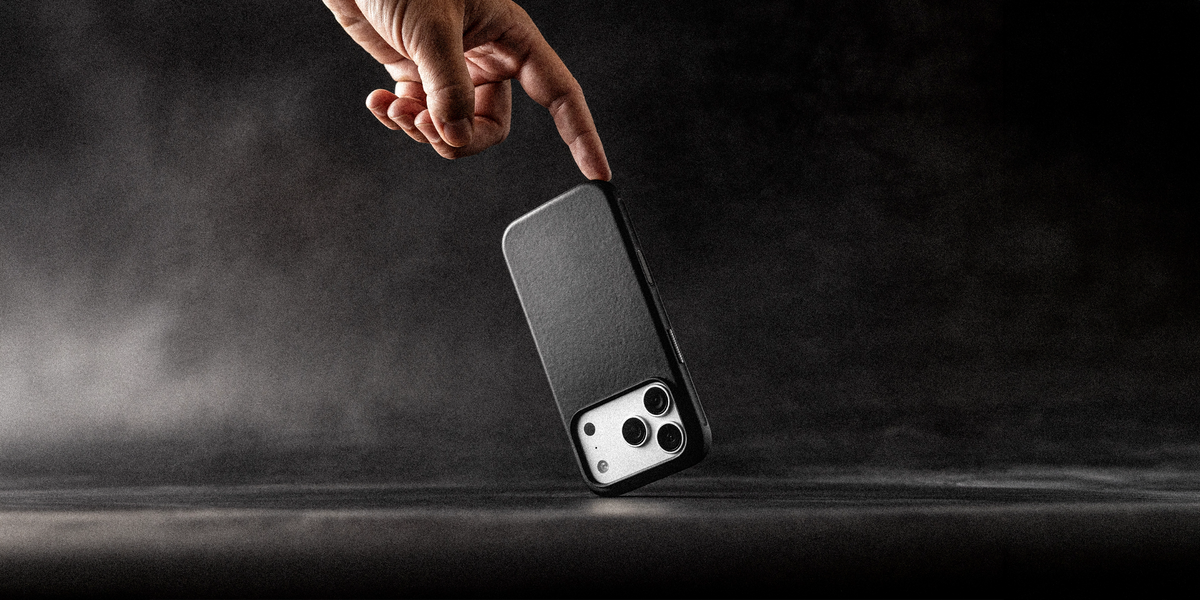 Nomad Modern Case with Horween Leather for iPhone 18 Pro Max - Black