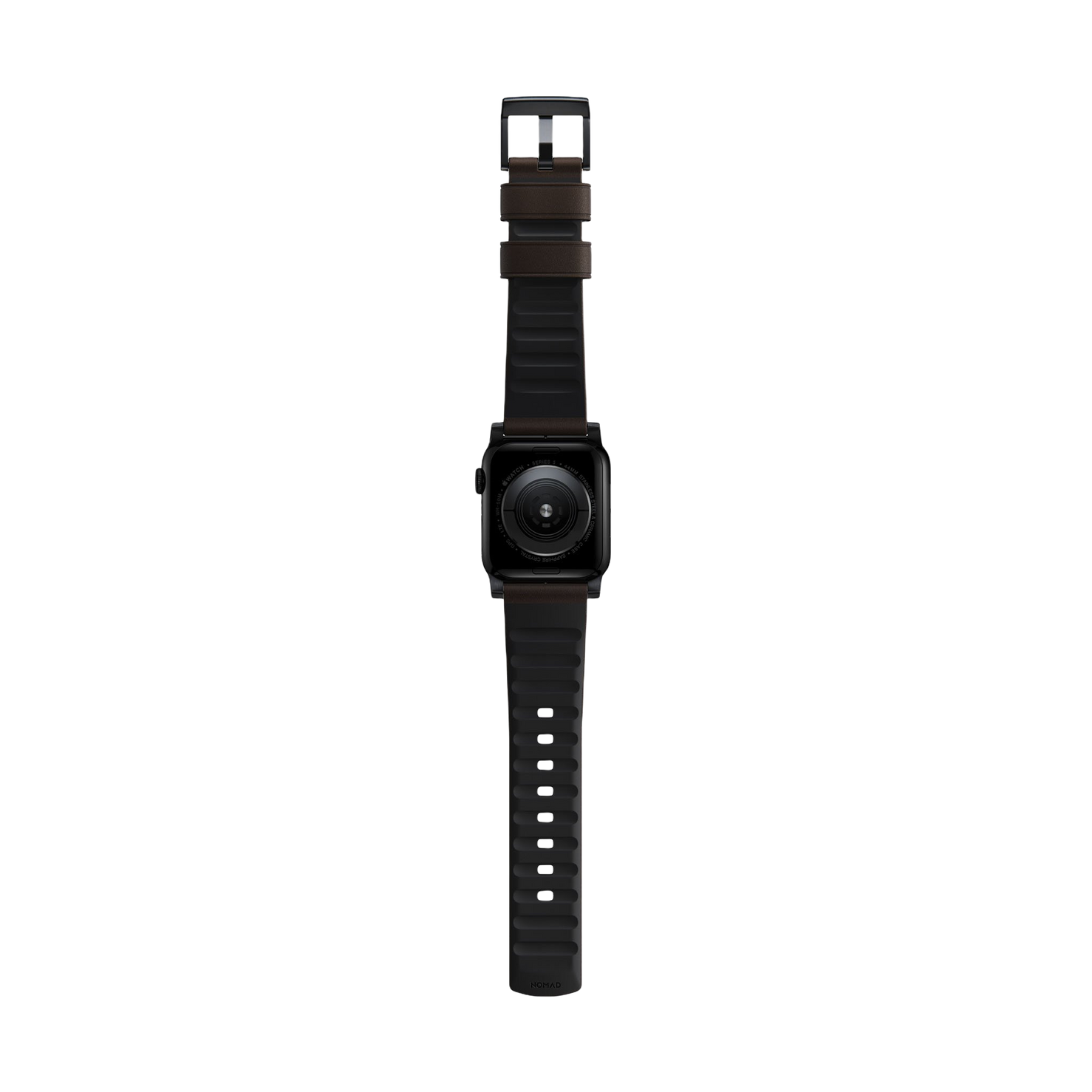 Nomad Active Band Pro - 46/49mm - Black Hardware - Brown